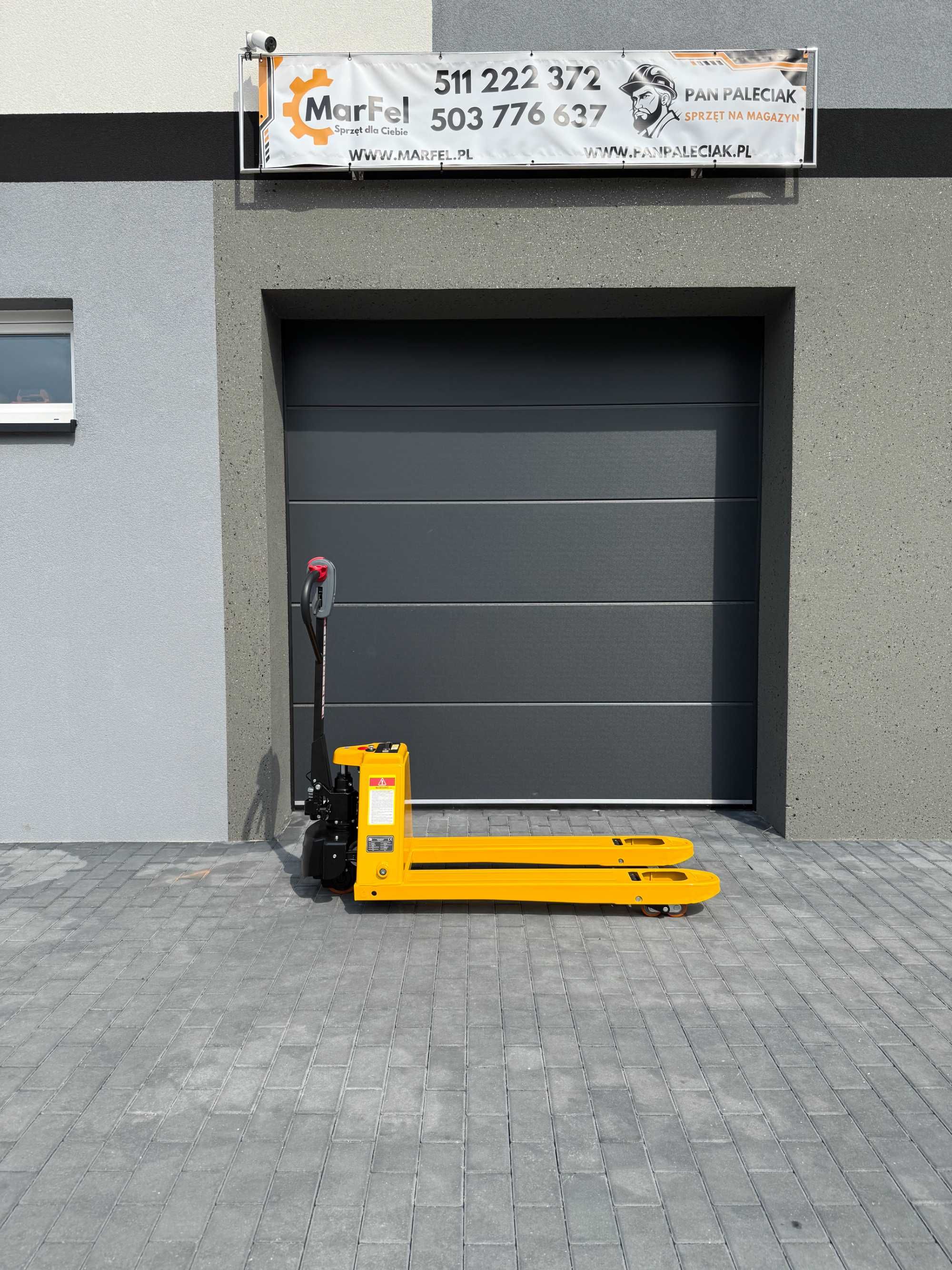 Paleciak elektryczny wózek paletowy EPT PPT CBD 1,5t 115 cm 1,5t 100cm