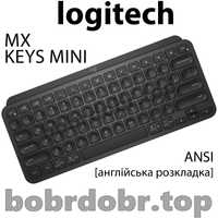 Клавиатура беспроводная Logitech MX Keys Mini [Black] (US • ANSI)