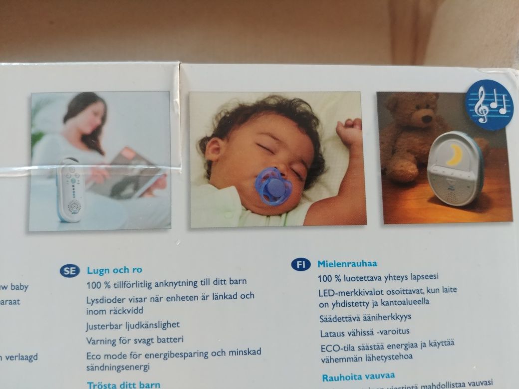 Niania elektroniczna Philips AVENT Dect SCD505