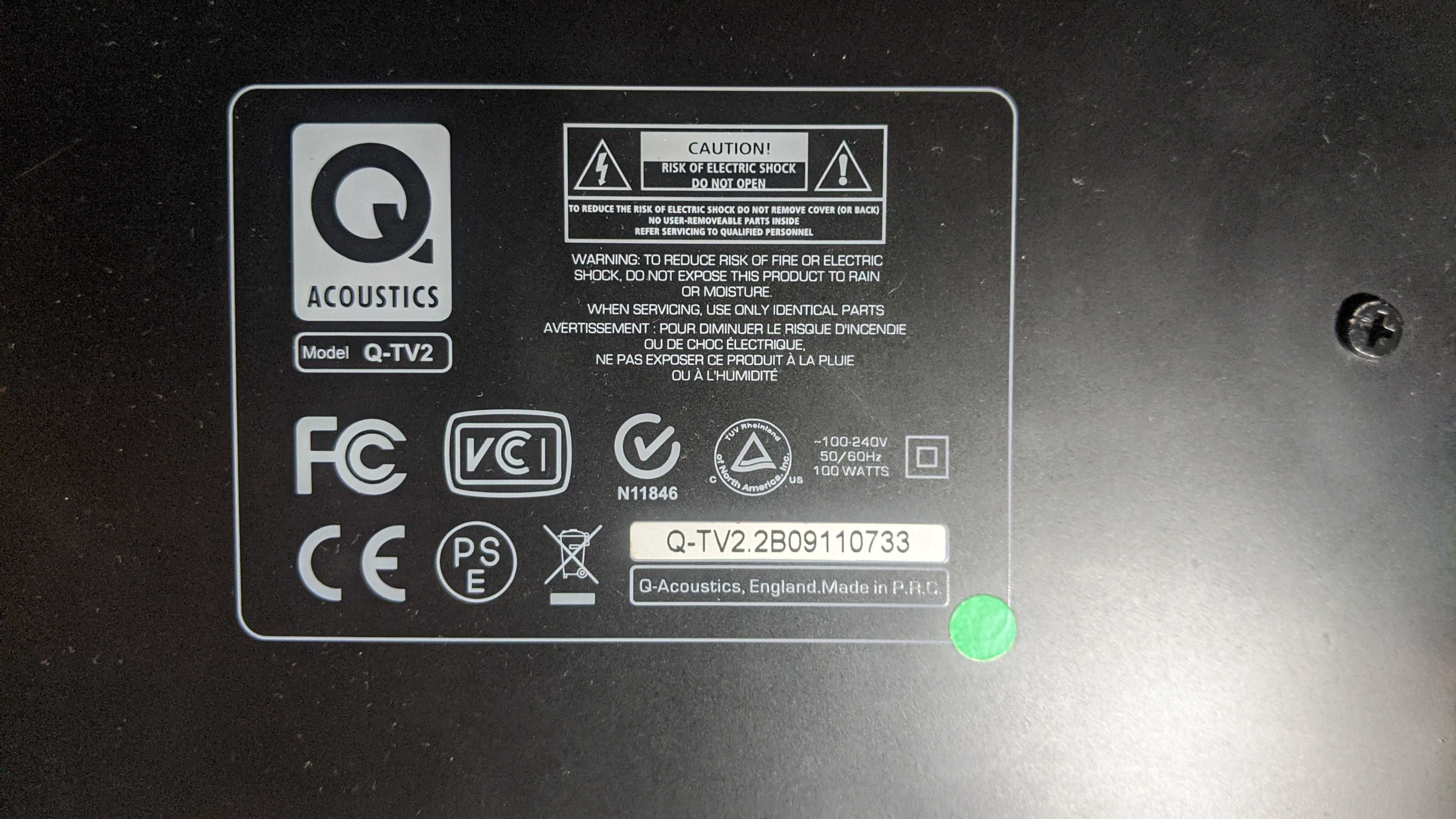 Kino domowe ,nagłośnienie , system audio q acoustics