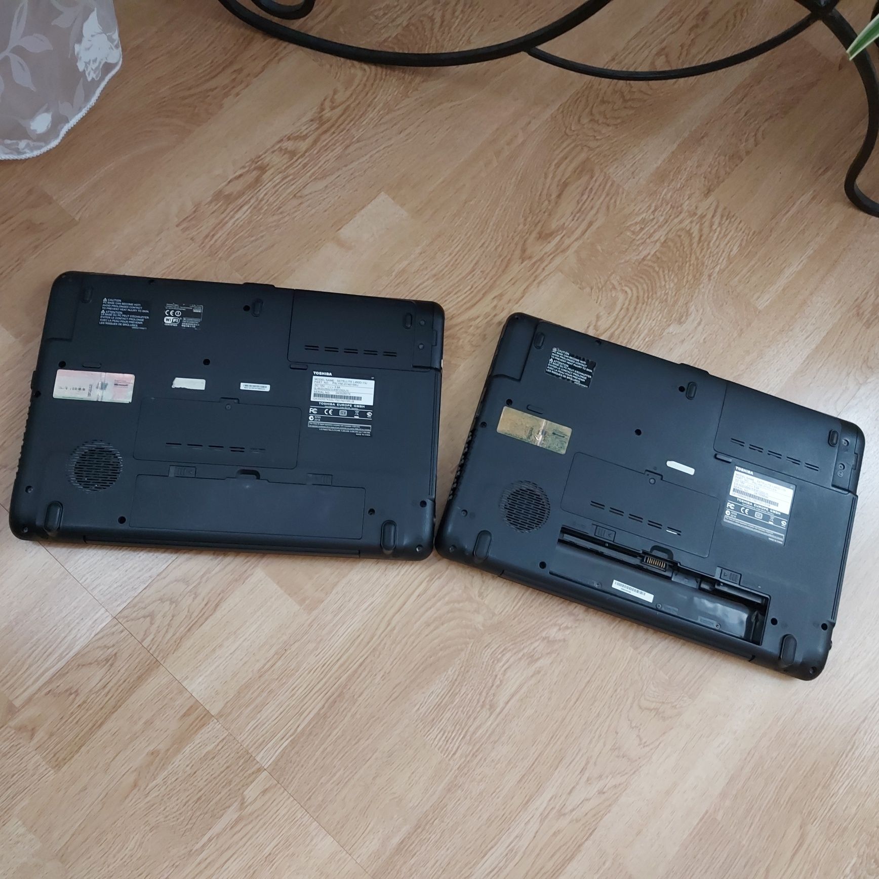 2 ноутбуки з Європи Toshiba Sattelite L450- 13J i 13X на запчастини.