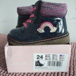 Buty jesienne / zimowe trzewiki dziewczęce 24