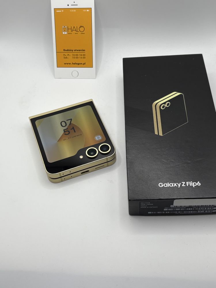 Samsung Galaxy Z Flip 6 SM-F741 12/256GB Yellow Halogsm Piotrkowska 19