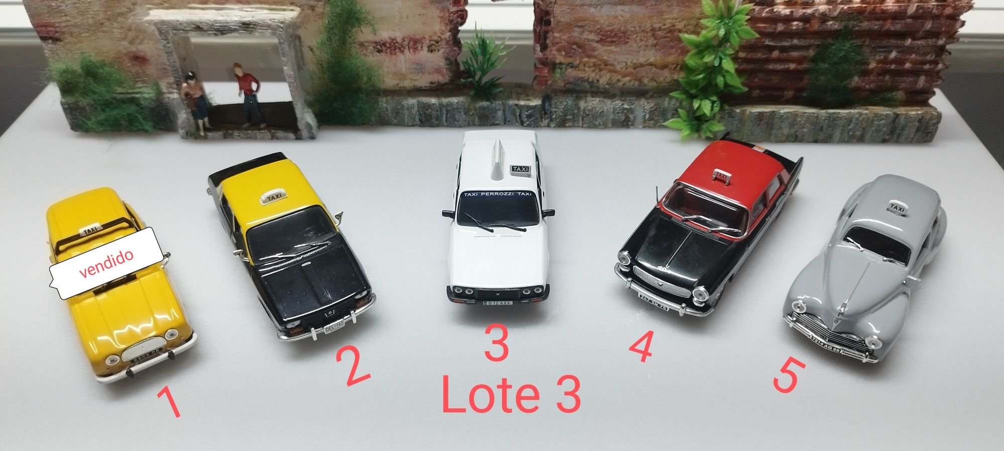 Lote de miniaturas 1:43
