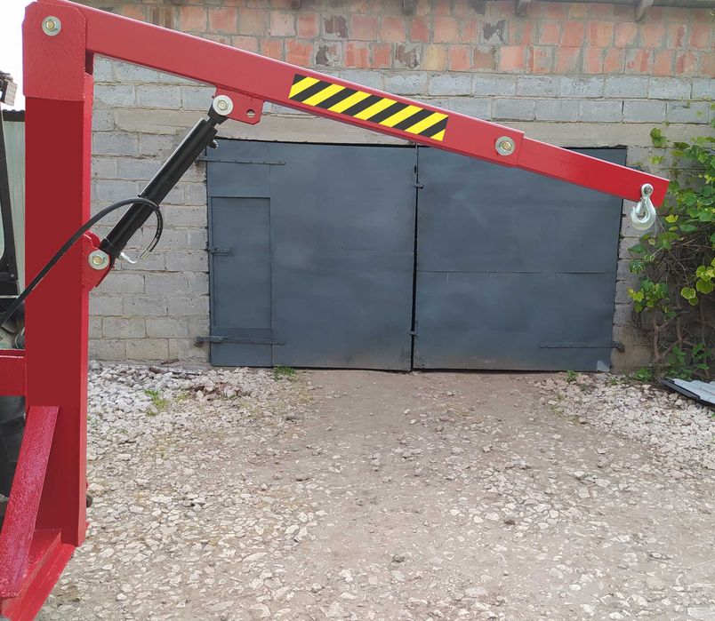 Podnośnik żuraw hak do bigbag ładowacz do bigbag na tył, TUZ, łyżka