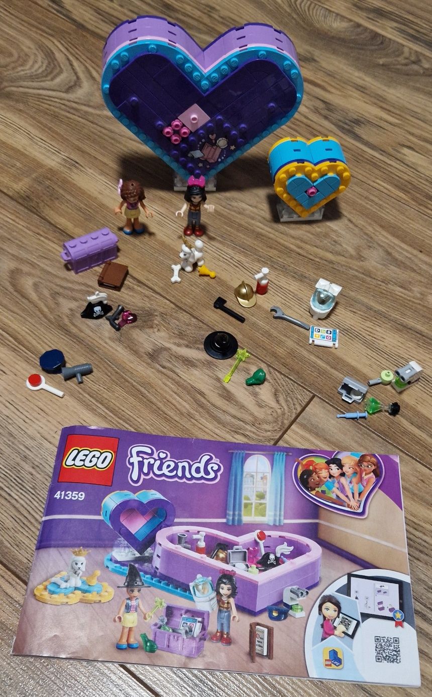 Lego Friends 41359 pudełko przyjaźni zestaw w kształcie serca