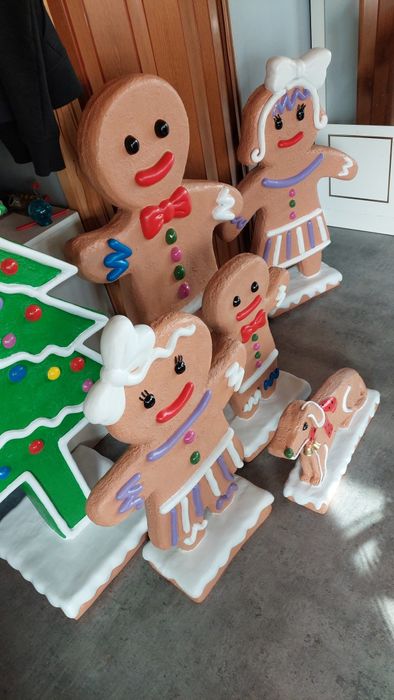 Unikatowe figury ciasteczka 6 sztuk