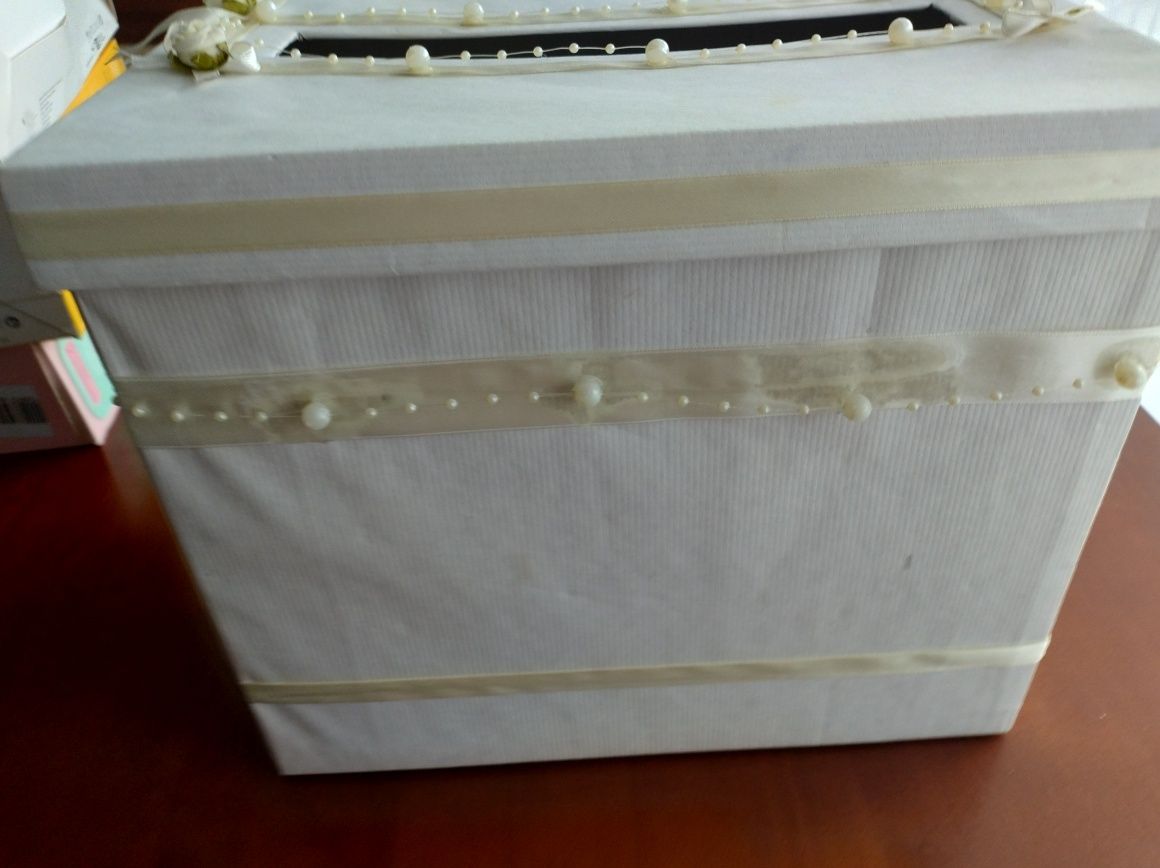 Pudełko na koperty ślubne