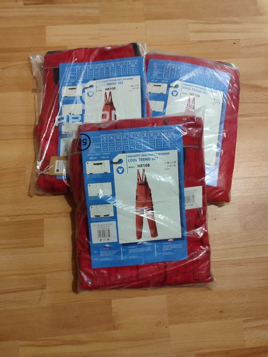 Напівкомбінезон робочий ARDON Cool Trend червоний