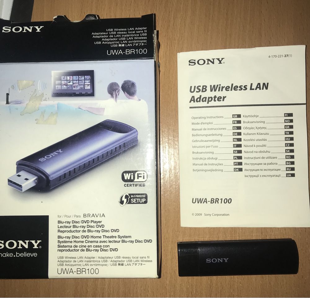 Адаптер для Wi-Fi Sony UWA-BR100 USB Wireless