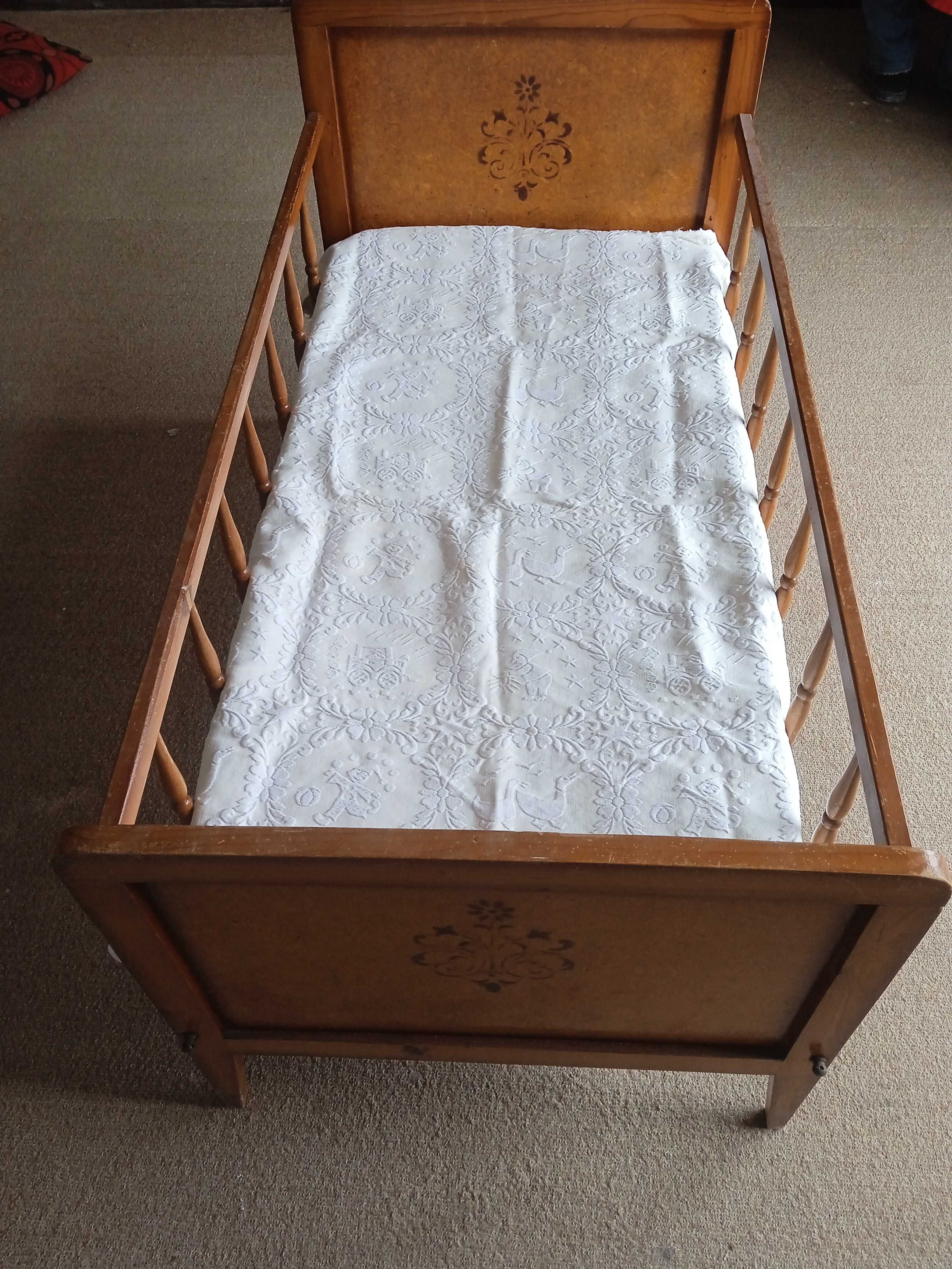 Cama bebe madeira c/ colchão