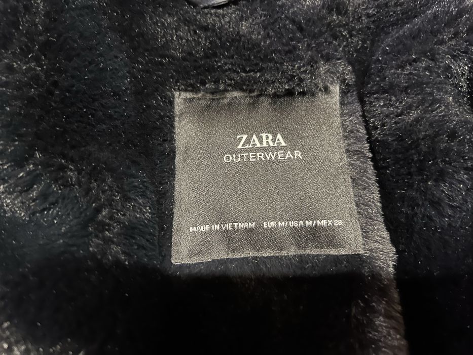 Casaco de penas Zara
