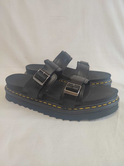 Шлепанцы сандалии мужские кожаные Dr. Martens Размер 45 (29 см)