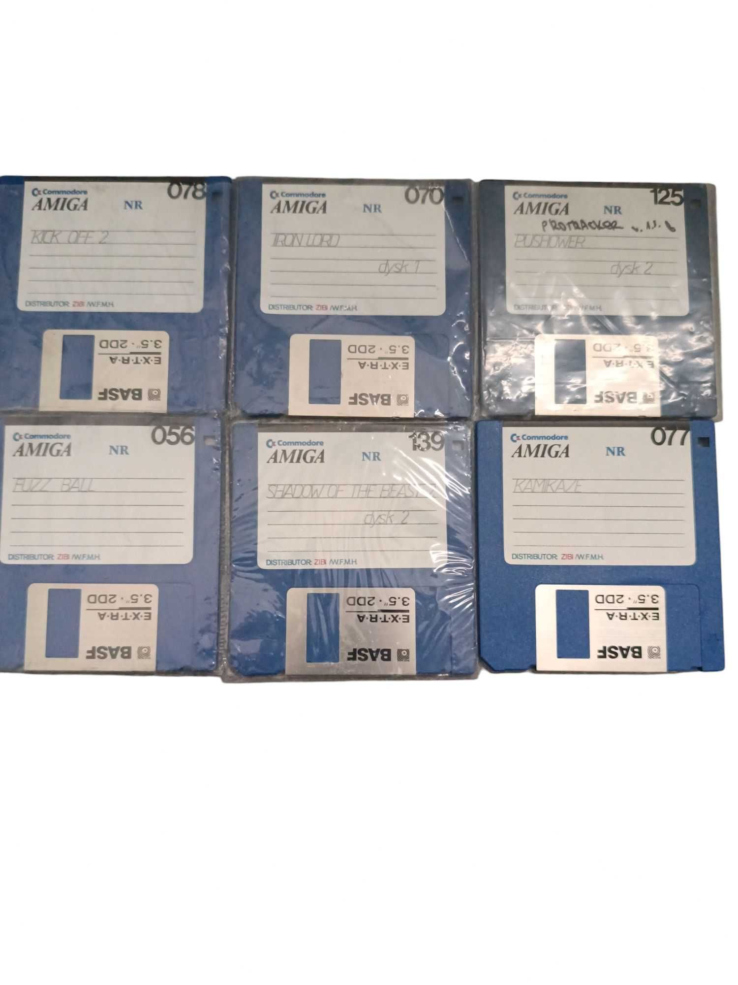 Amiga dyskietka dyskietki 8 sztuk