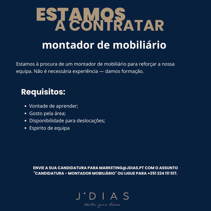 montador de mobiliário