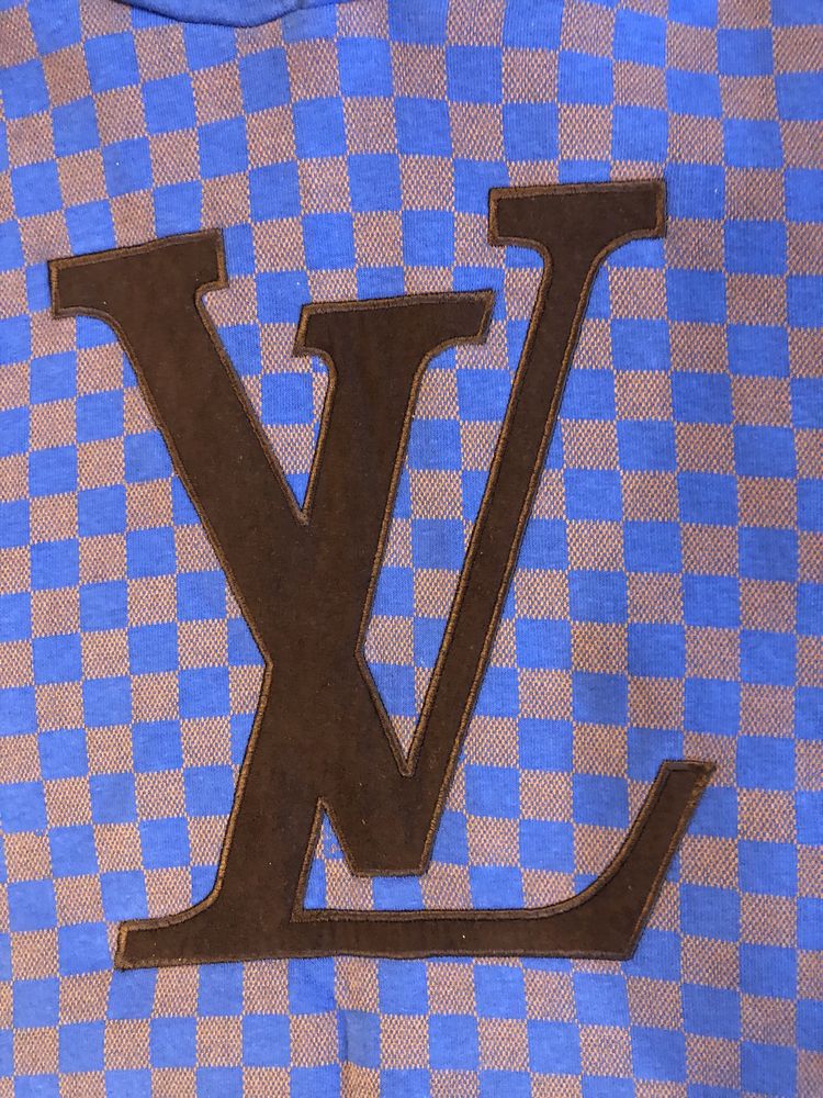 Przepiękna bluza Louis Vuitton chabrowych kolorze M