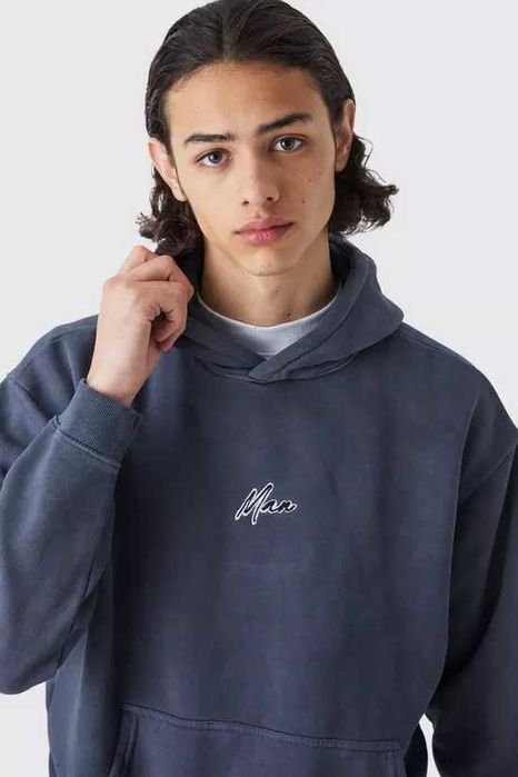 Boohooman Чоловіча толстовка з капюшоном  розмір: L,  XL