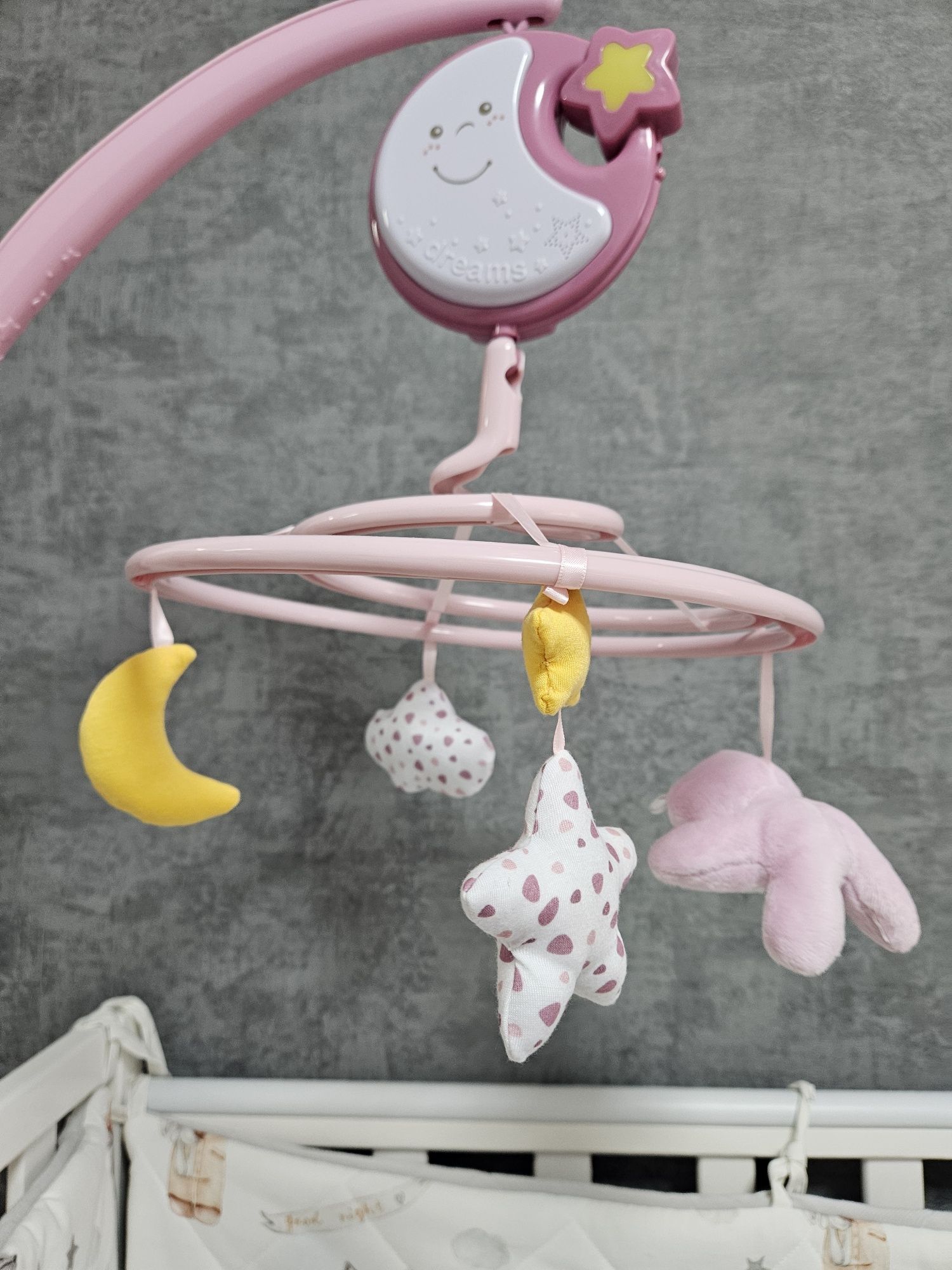 Мобіль на ліжечко Chicco Next2Dreams Бежевий 3 в 1