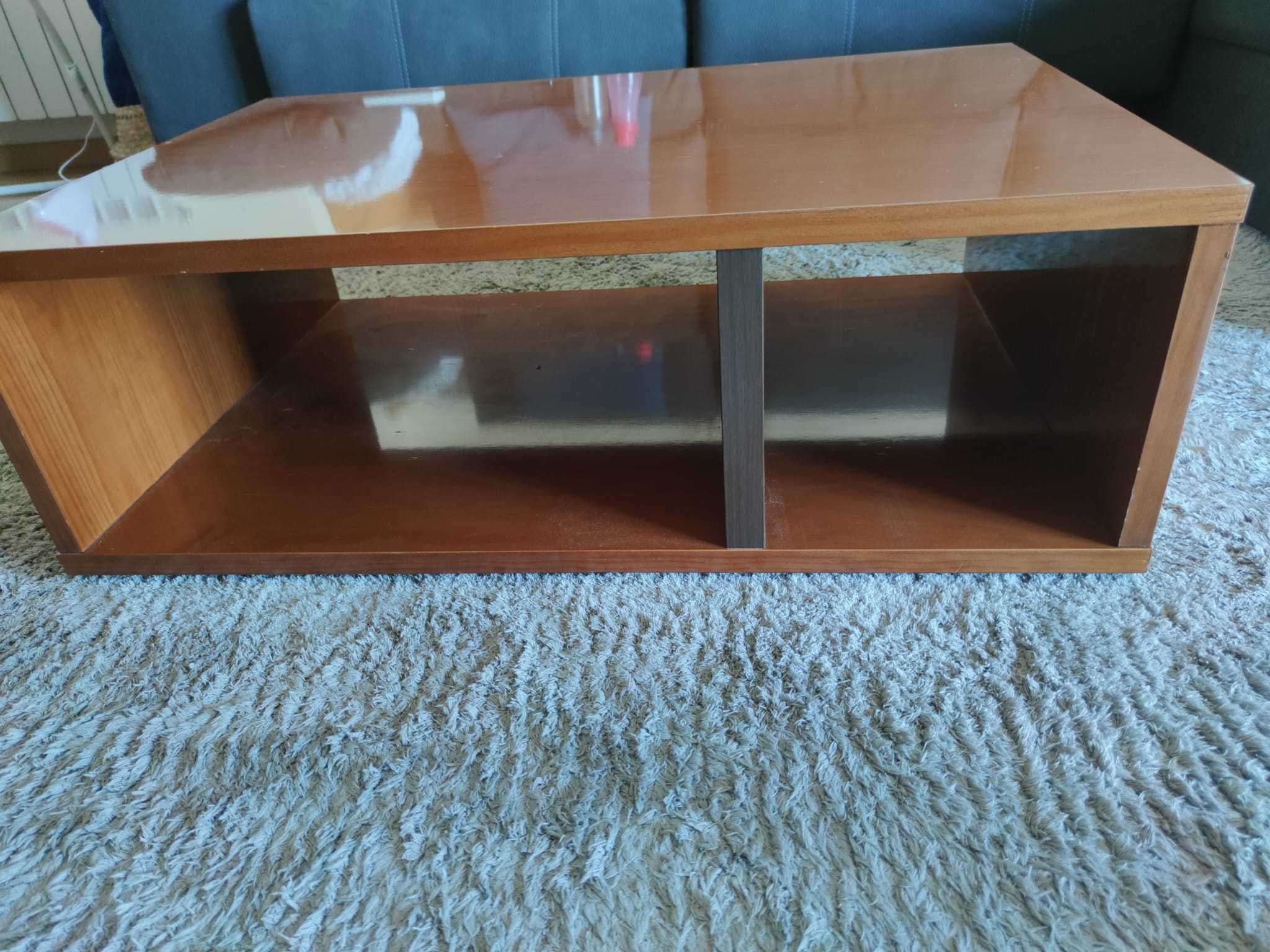 Mesa de Centro LOURINI Chiado (Pinho Mel - 32x90x60cm)