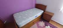 Cama de solteiro c/ Colchão ortopédico