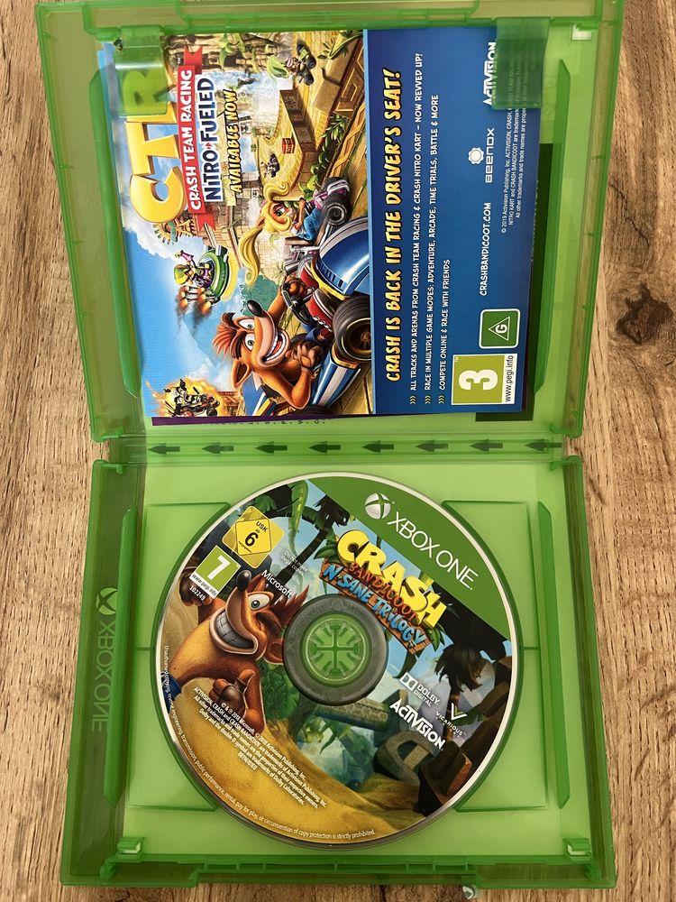 Gra Xbox One Crash Bandicoot Śliczna !!!
