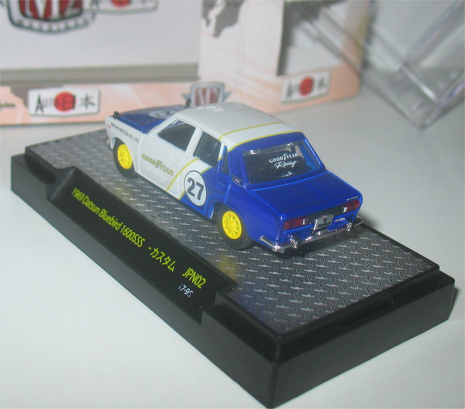 M2 Machines - 1969 Datsun Bluebird 1600SSS - Goodyear