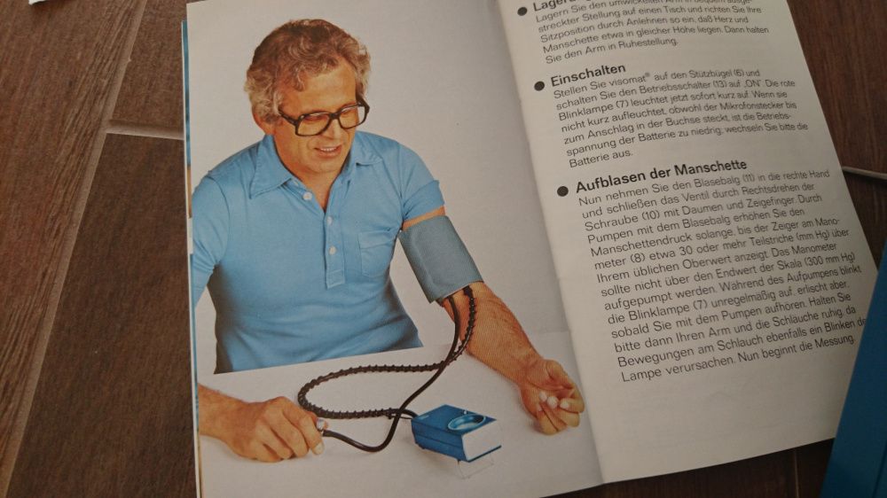 Ciśnieniomierz Visomat Niemiecki Nowy