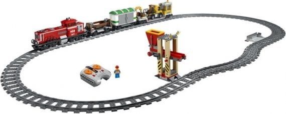 Конструктор LEGO (ЛЕГО) City 3677 Red Cargo Train