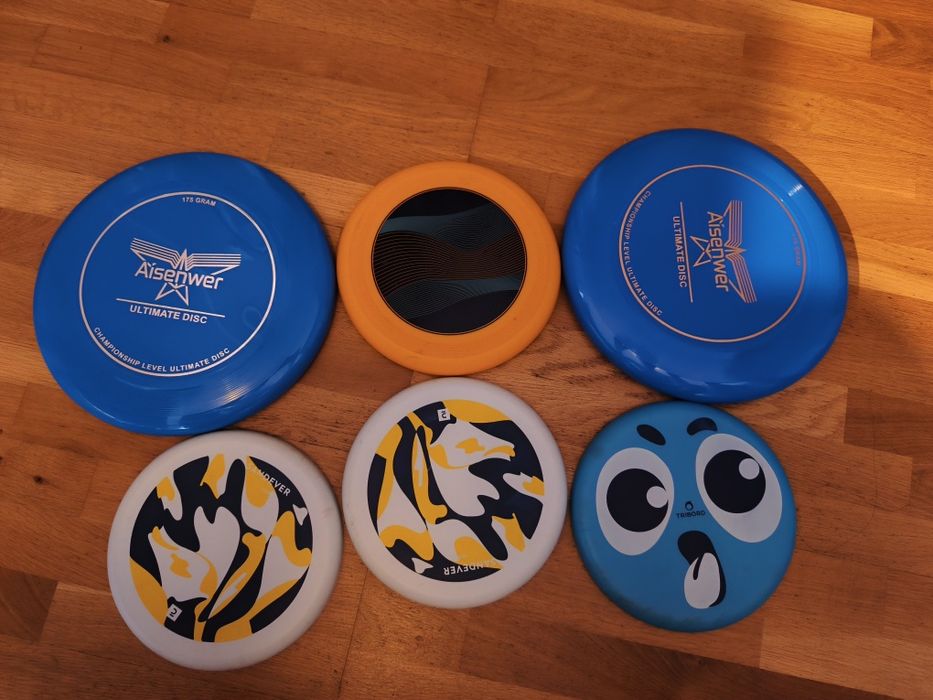 6x Frisbee- Latające dyski