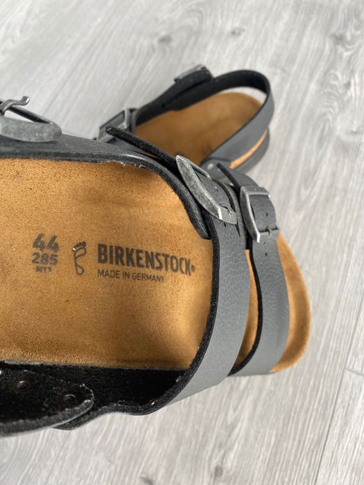 Birkenstock milano rugget black