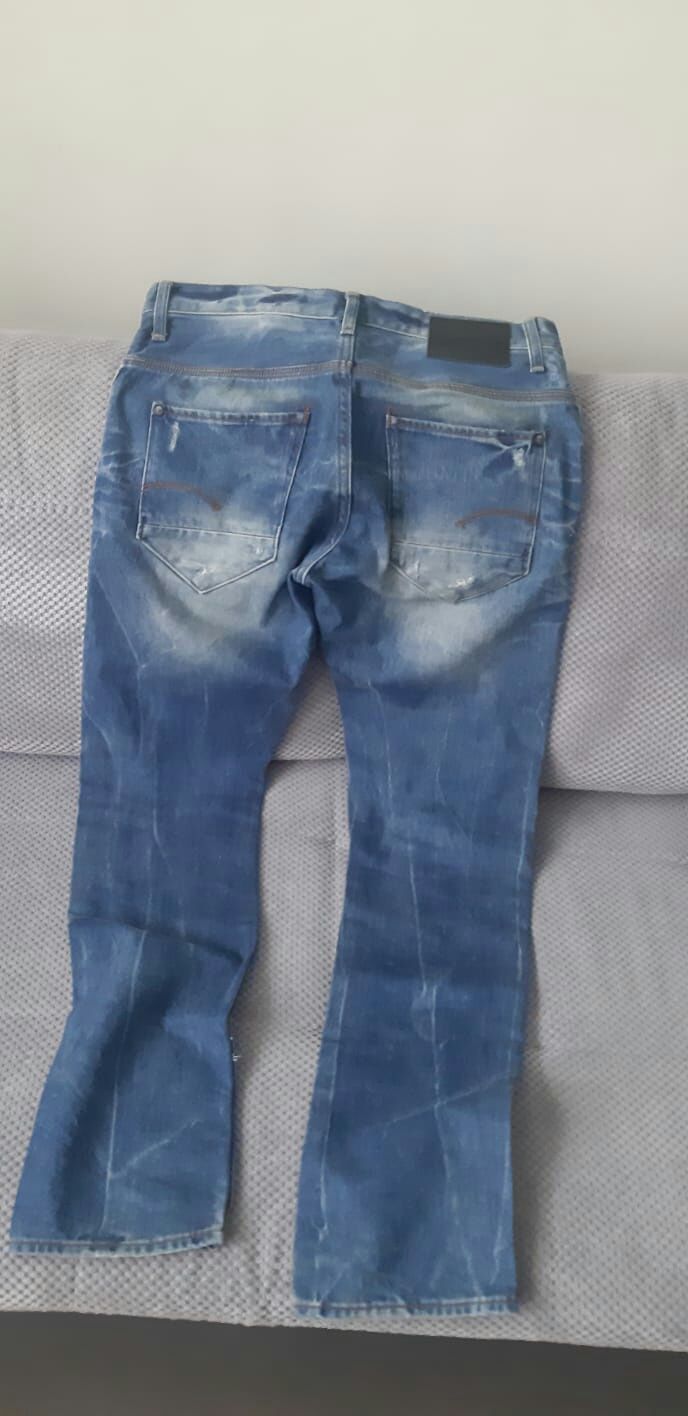Męskie jeansy marki G Star Raw