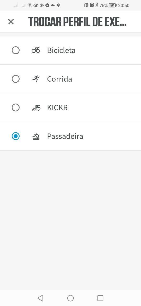 Desportista - Monitor de frequência cardíaca