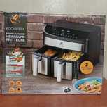 Frytownica frytkownica beztłuszczowa airfryer dwukomorowa poj 7 L