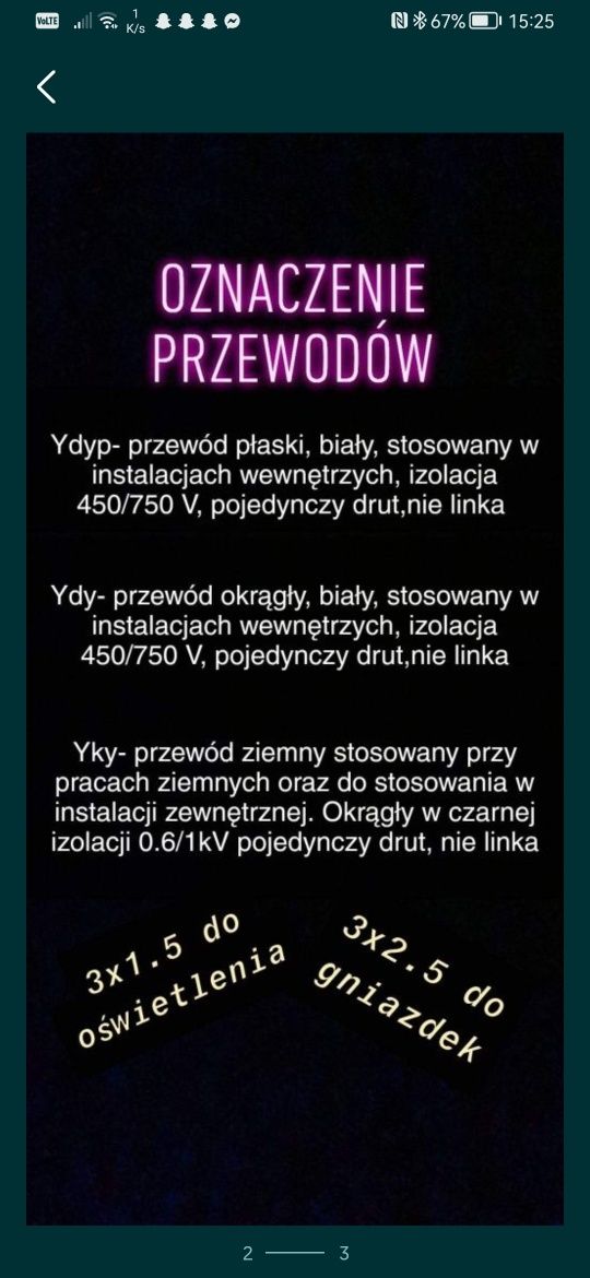 Tanie przewody YDYP 3X2.5 elektryczne POLSKIE kable 750V wysyłka