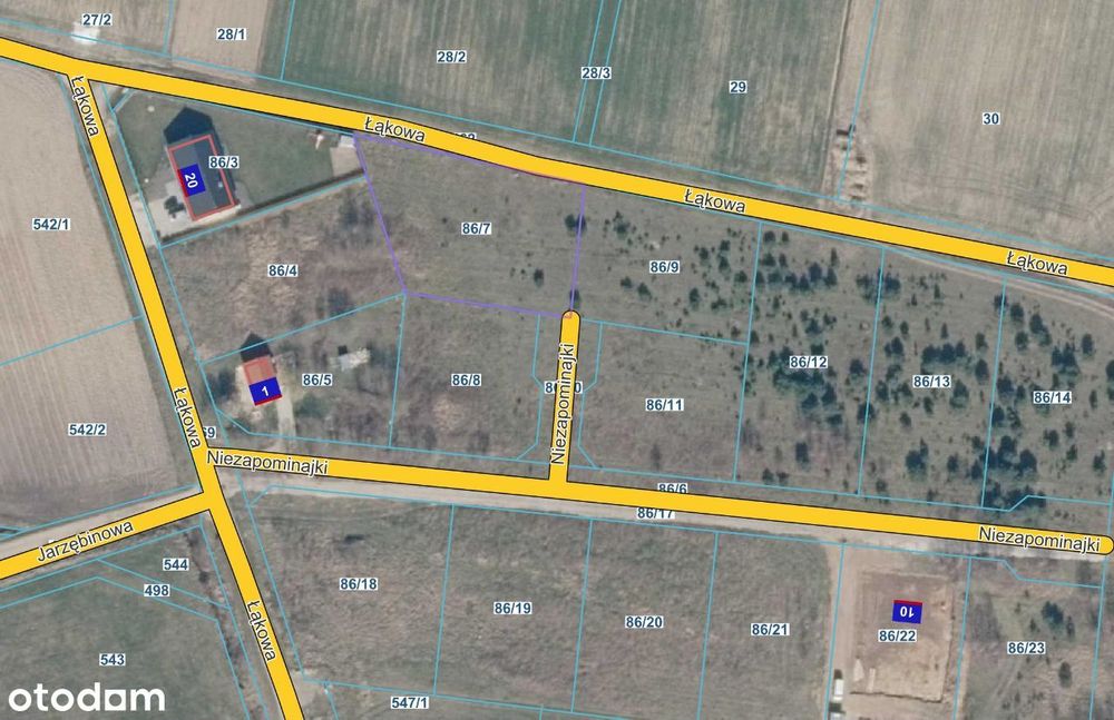 Działka budowlana w Chwalęcicach