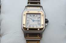 zegarek Cartier Santos Galbee 24mm 18k zloto/stal