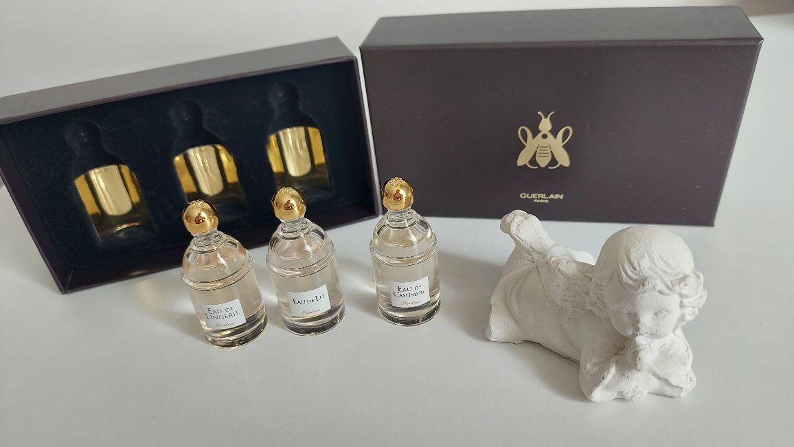 Set miniaturki Guerlain Eau de lingerie Eau de Lit Eau de cashmere