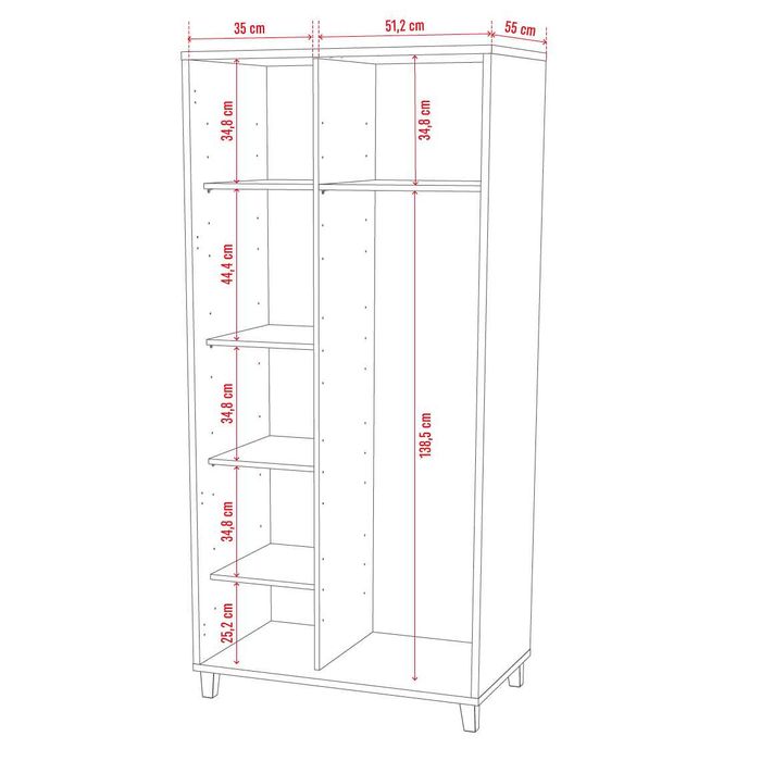 Sprzedam zestaw mebli Vox seria Simple (szafa, komoda, łózeczko)