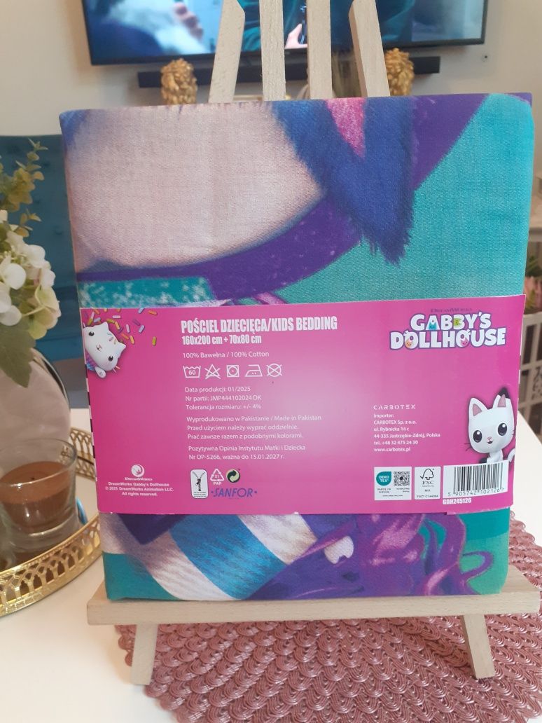 Nowa pościel Gabby's Dollhous