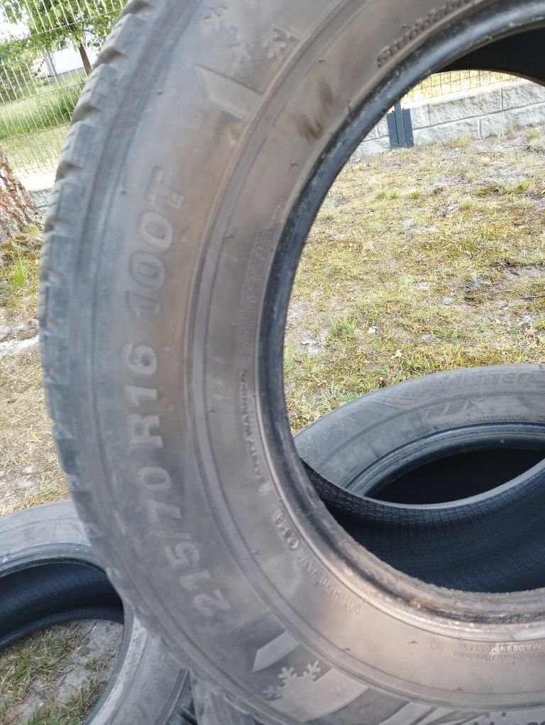 Sprzedam opony KUMHO 215/70/16