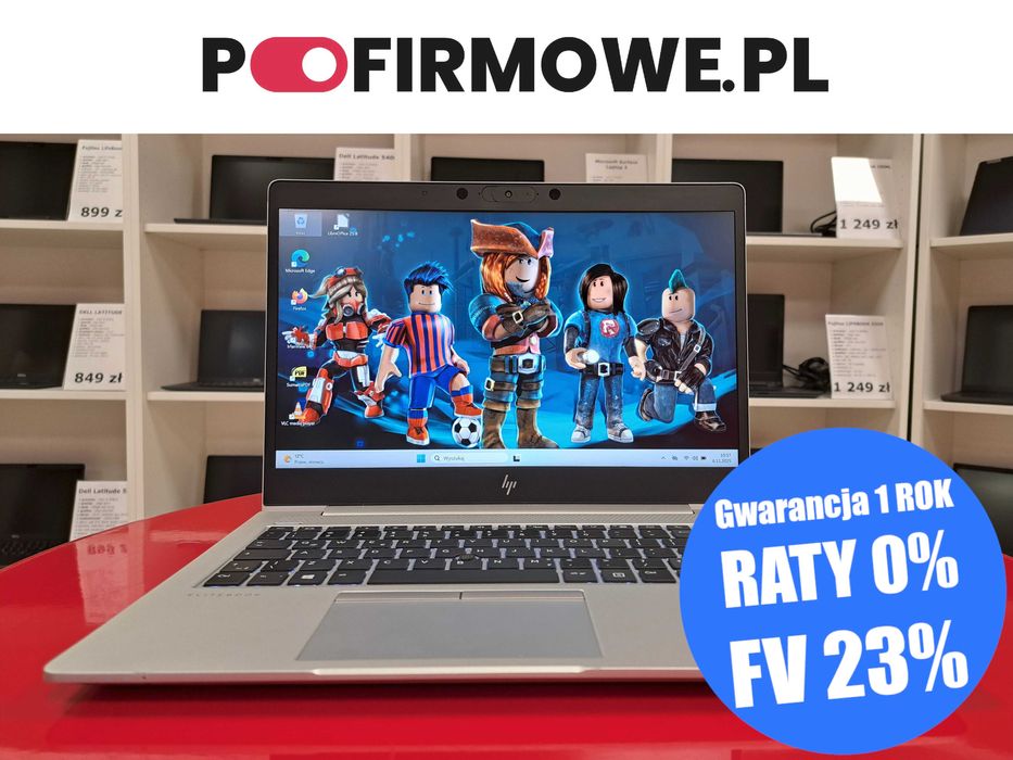 Laptop HP Elitebook 840 G6 i5-8GEN 16GB/256SSD Radeon FullHD Win11