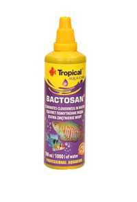 Tropical bactosan 30ml Klaruje wodę w akwarium.