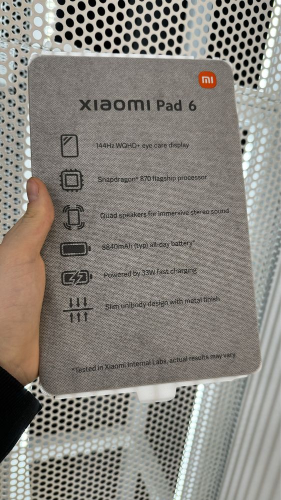 Планшкт Xiaomi mi pad 6