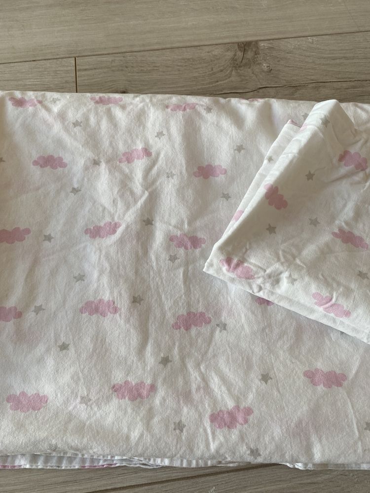 Piekna posciel dla dziwczynki chmurki Ikea