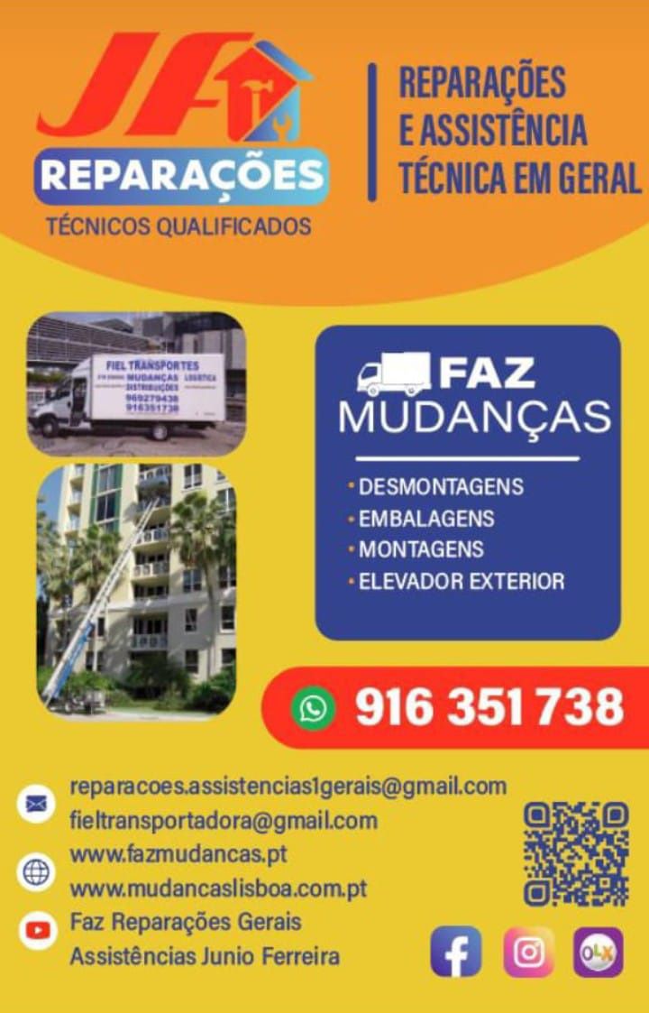 Faz Serviços de Reparações Doméstica em Gerais Lisboa