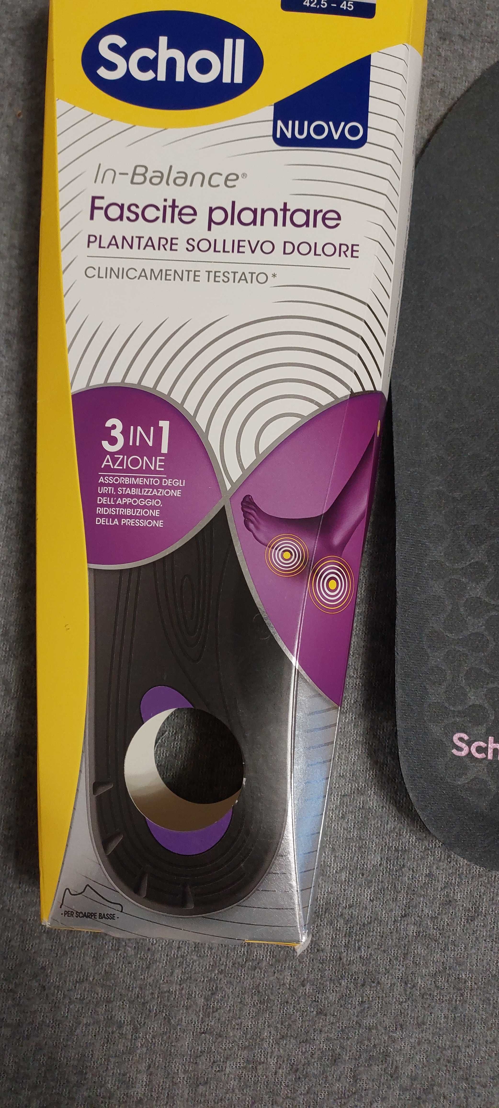 SCHOLL In-Balance Plantar Fasciitis 42,5-45