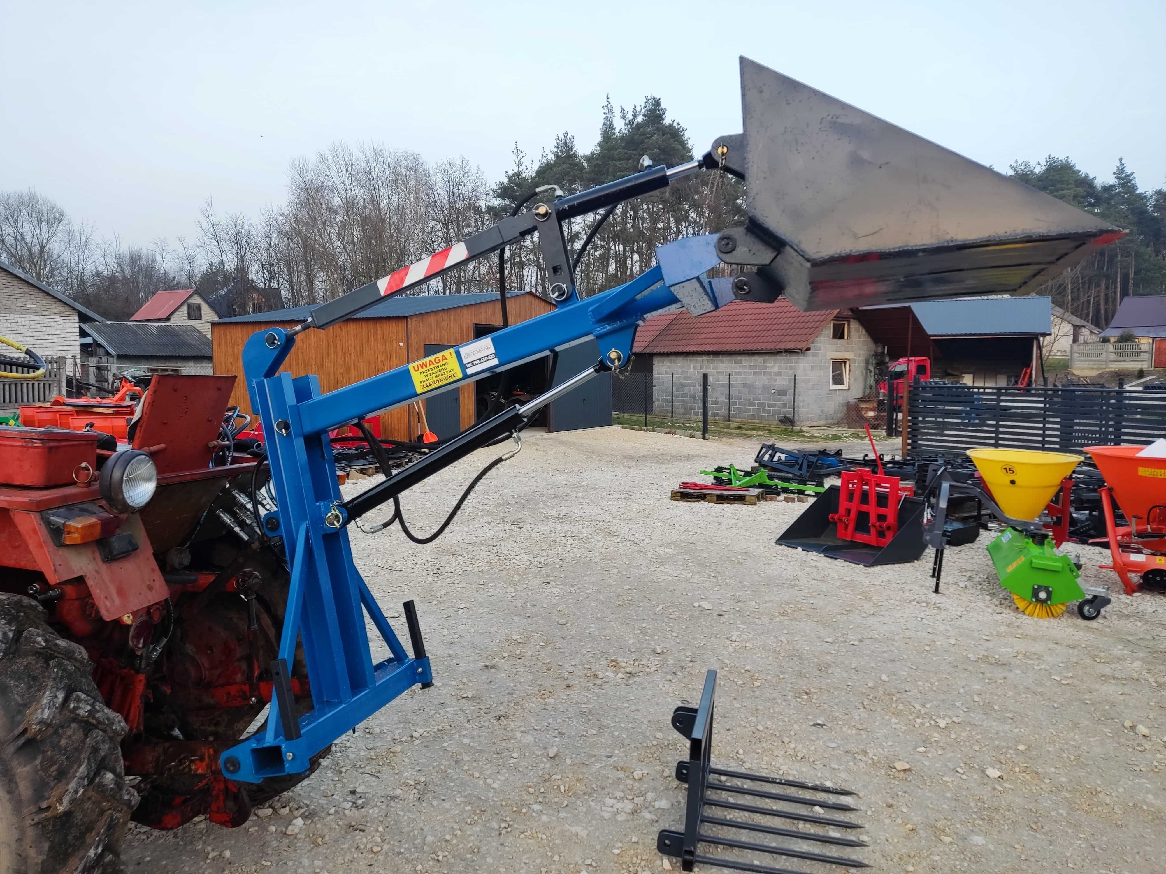 Nowy ładowacz hydrauliczny tur na tył Łyżka do piachu ziemi dostawa