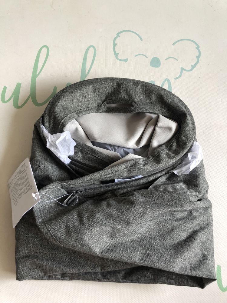 Bugaboo Fox2 / Cameleon / Lynx NOWA budka z okienkiem Grey Melange