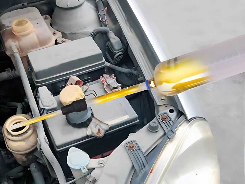 ODSYSARKA DO OLEJU płynów STRZYKAWKA 200ml Ręczna SERWIS Warsztatowa