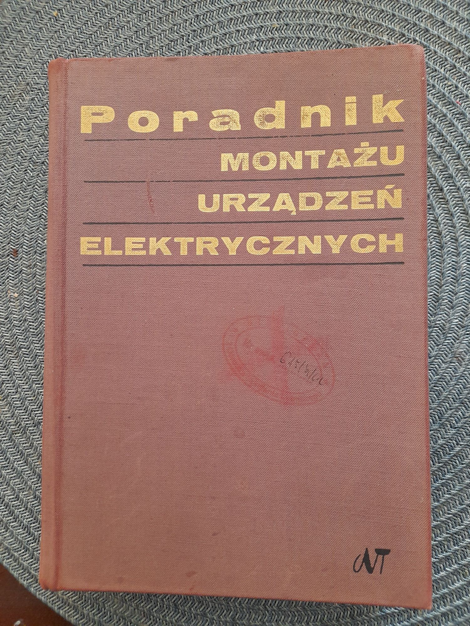 Poradnik montażu urządzeń elektrycznych 1973 r